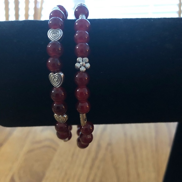 Jewelry - 🎄Just in🎄2 red stretch bracelets